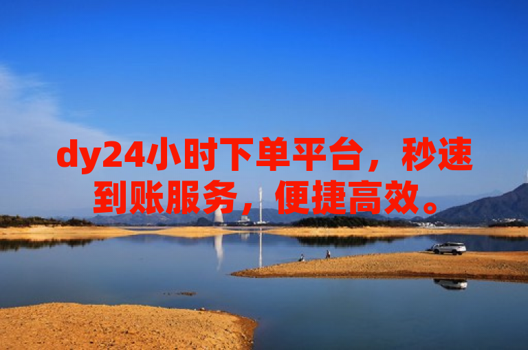 dy24小时下单平台，秒速到账服务，便捷高效。