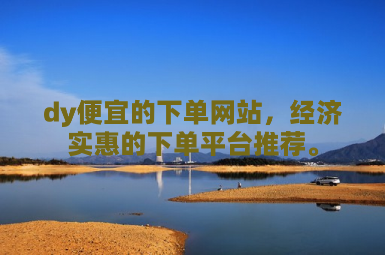 dy便宜的下单网站，经济实惠的下单平台推荐。
