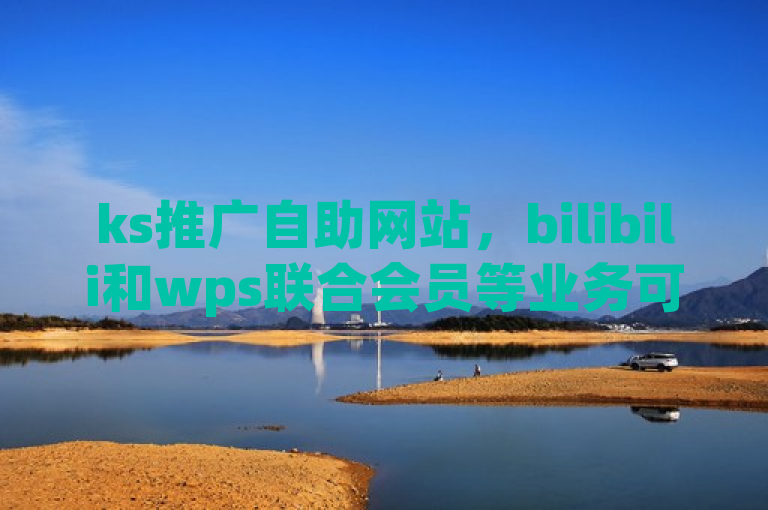 ks推广自助网站，bilibili和wps联合会员等业务可自助下单。