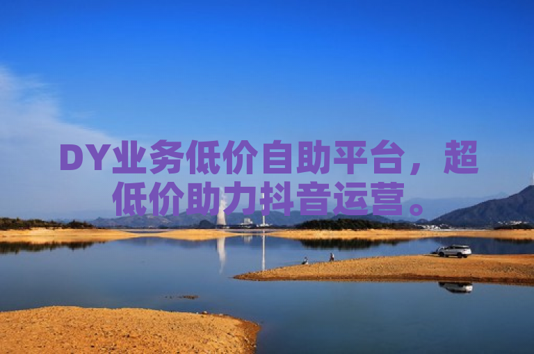 DY业务低价自助平台，超低价助力抖音运营。