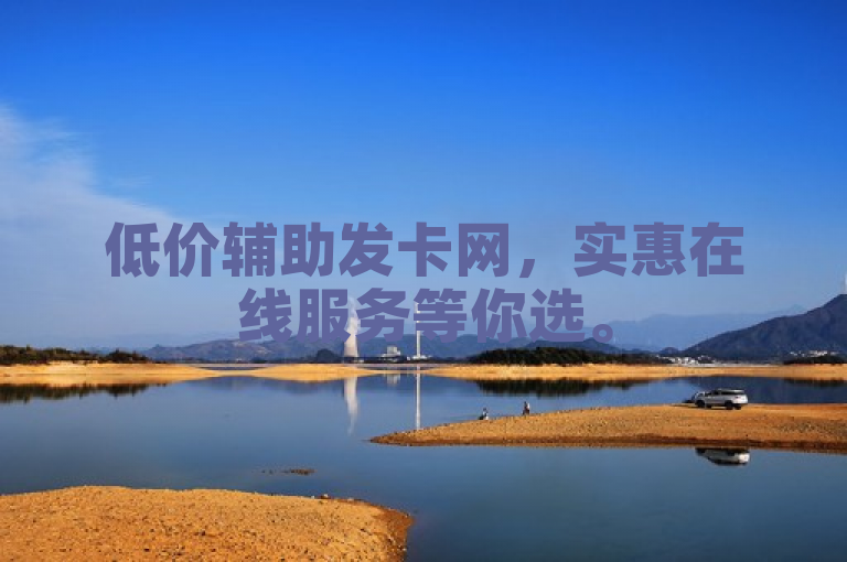 低价辅助发卡网，实惠在线服务等你选。