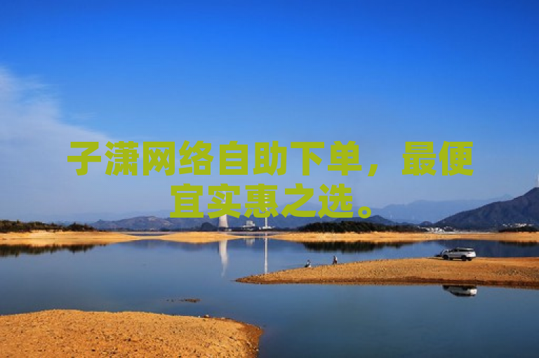 子潇网络自助下单，最便宜实惠之选。