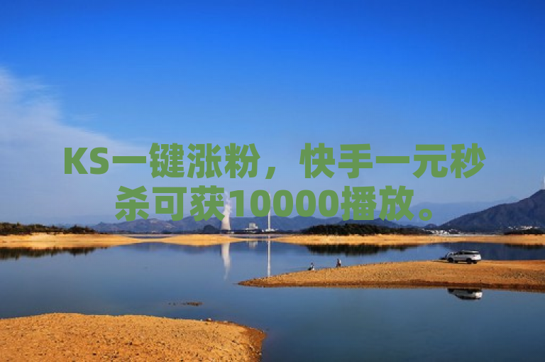 KS一键涨粉，快手一元秒杀可获10000播放。