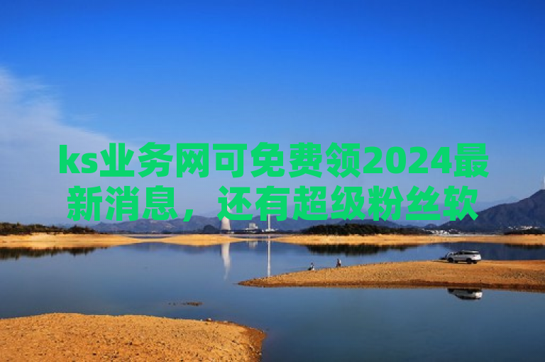ks业务网可免费领2024最新消息，还有超级粉丝软件等业务。