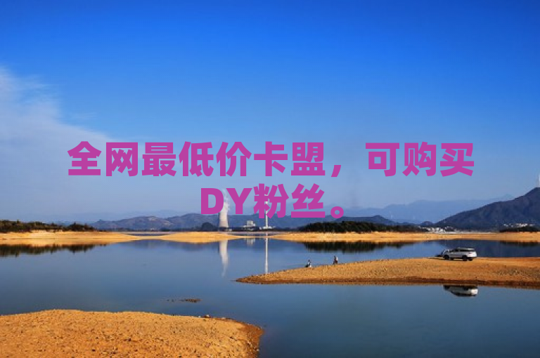 全网最低价卡盟，可购买DY粉丝。