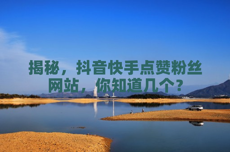 揭秘，抖音快手点赞粉丝网站，你知道几个？