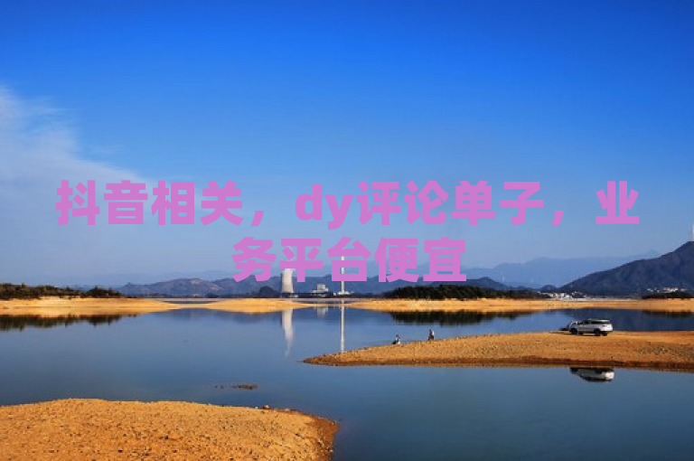 抖音相关，dy评论单子，业务平台便宜