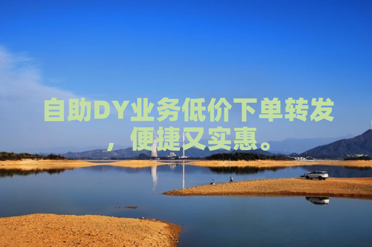 自助DY业务低价下单转发，便捷又实惠。