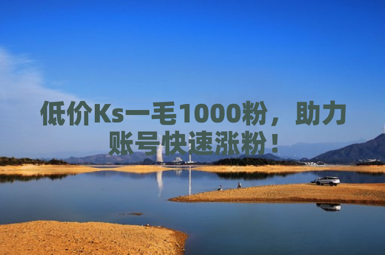 低价Ks一毛1000粉，助力账号快速涨粉！