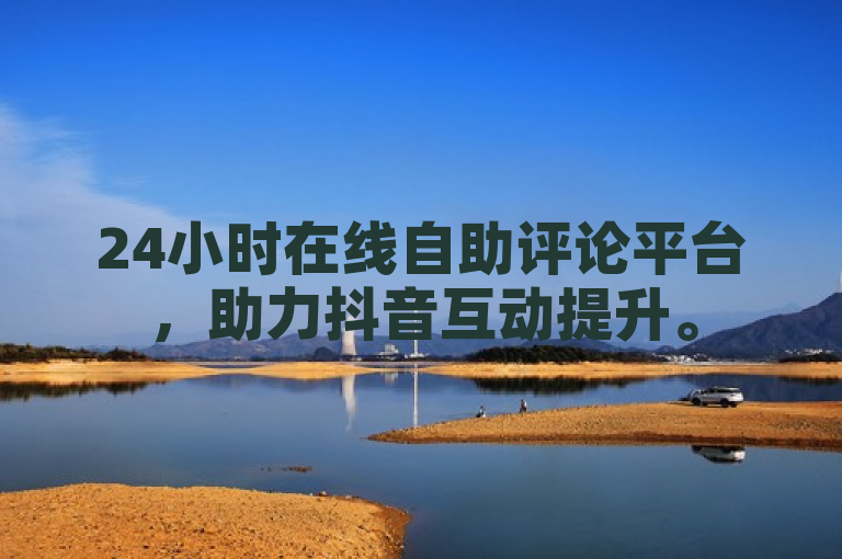 24小时在线自助评论平台，助力抖音互动提升。