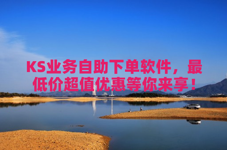 KS业务自助下单软件，最低价超值优惠等你来享！