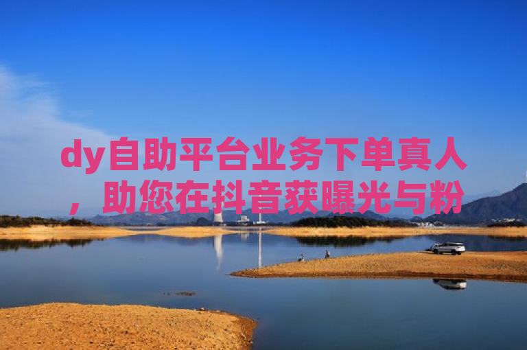 dy自助平台业务下单真人，助您在抖音获曝光与粉丝，提升影响力。