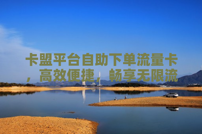 卡盟平台自助下单流量卡，高效便捷，畅享无限流量。