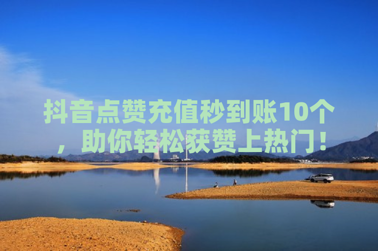 抖音点赞充值秒到账10个，助你轻松获赞上热门！
