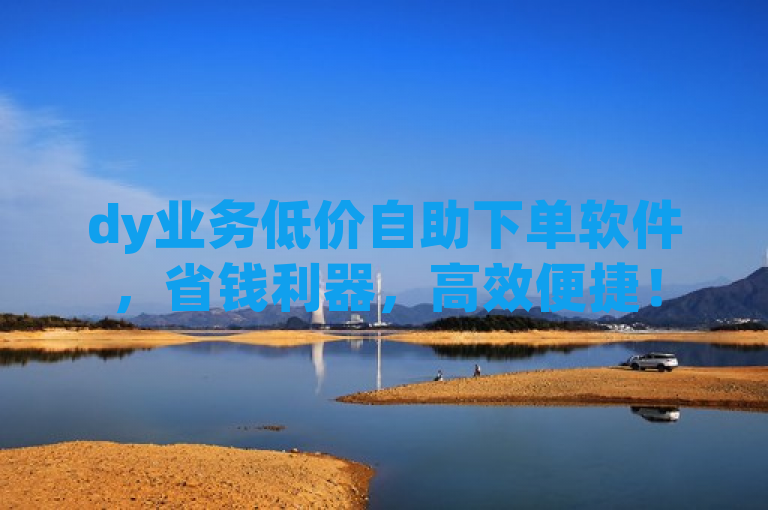 dy业务低价自助下单软件，省钱利器，高效便捷！