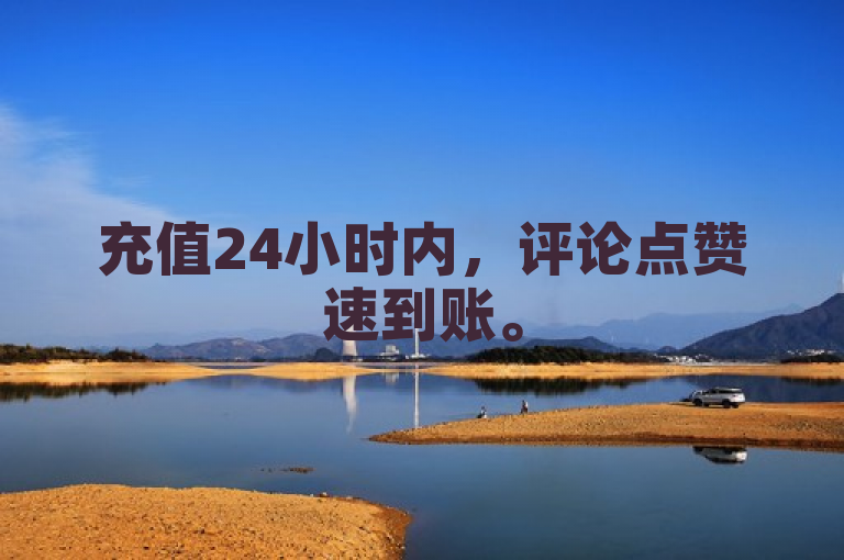 充值24小时内，评论点赞速到账。