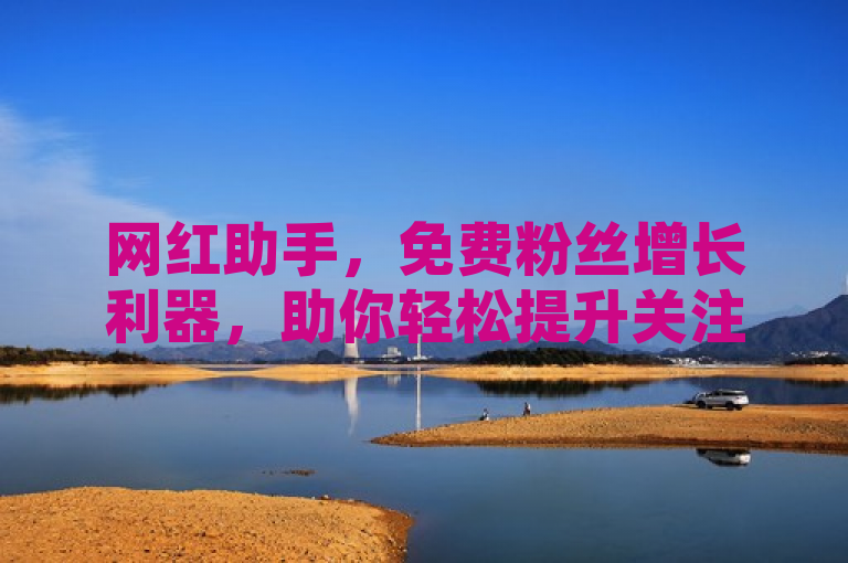 网红助手，免费粉丝增长利器，助你轻松提升关注度。
