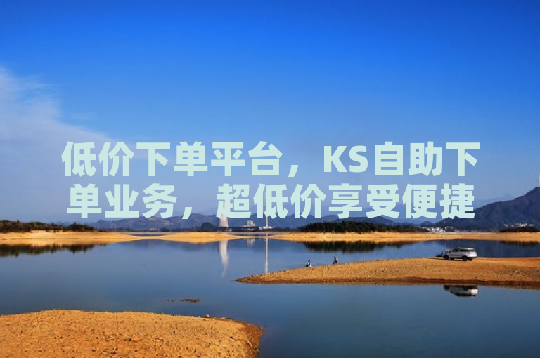 低价下单平台，KS自助下单业务，超低价享受便捷服务。