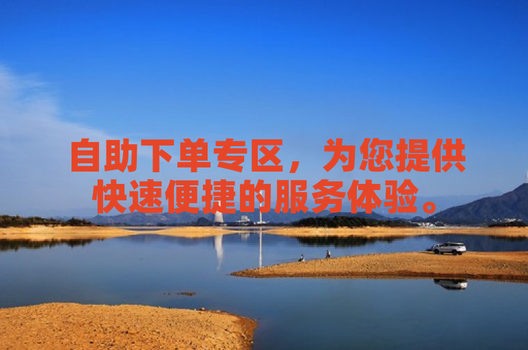 自助下单专区，为您提供快速便捷的服务体验。