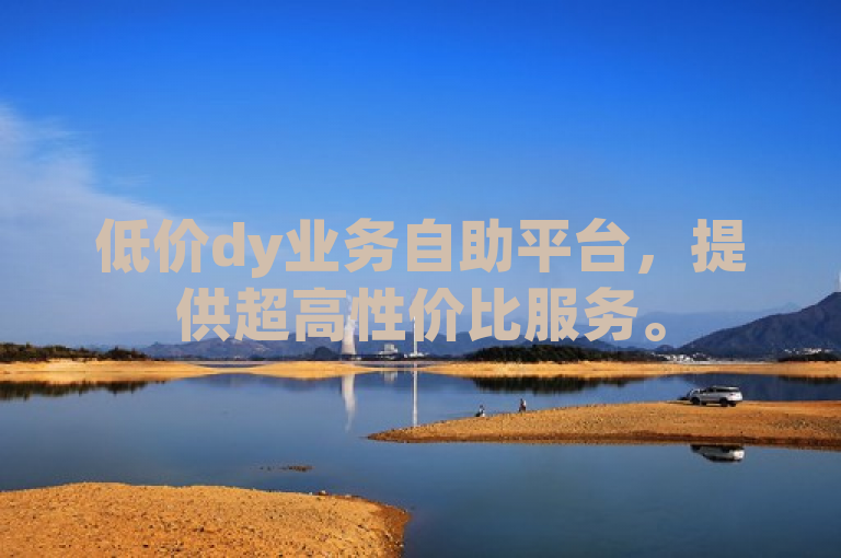 低价dy业务自助平台，提供超高性价比服务。