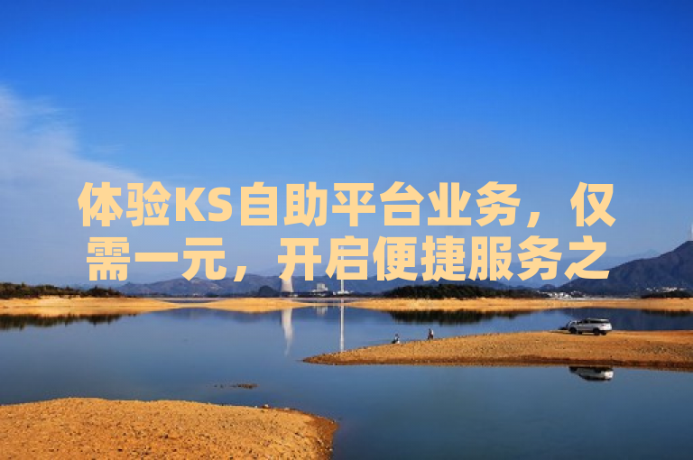 体验KS自助平台业务，仅需一元，开启便捷服务之旅。