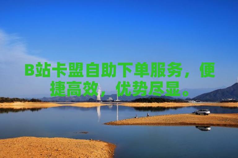 B站卡盟自助下单服务，便捷高效，优势尽显。