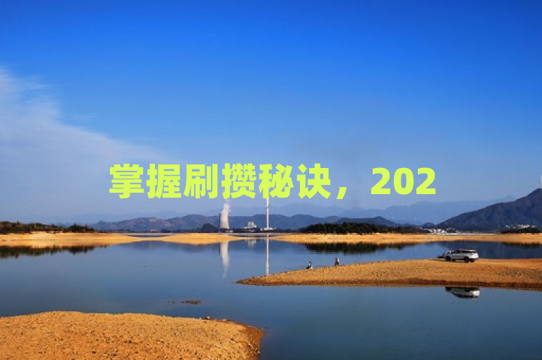 掌握刷攒秘诀，2025年网站流量飙升！
