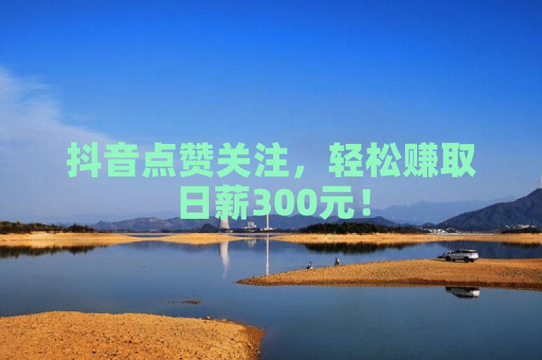 抖音点赞关注，轻松赚取日薪300元！