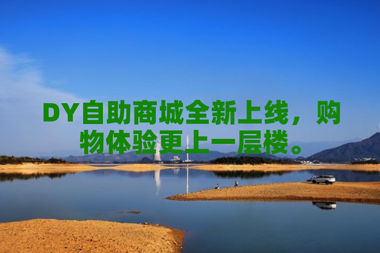 DY自助商城全新上线，购物体验更上一层楼。