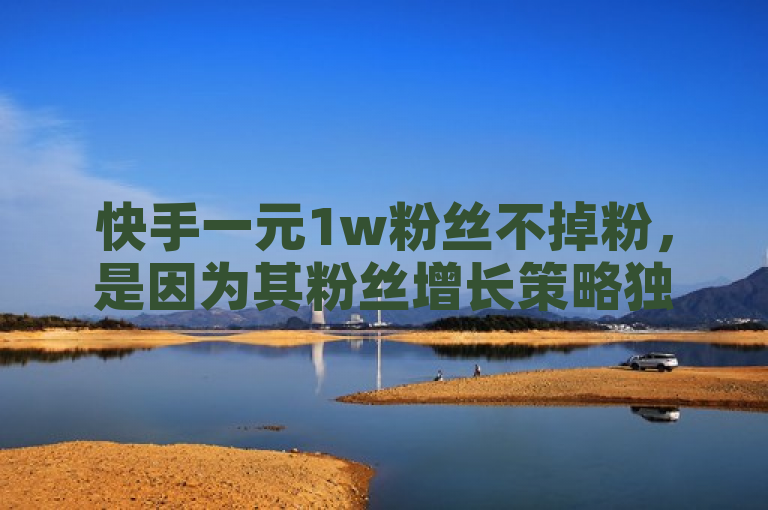 快手一元1w粉丝不掉粉，是因为其粉丝增长策略独特，吸引了大量用户。