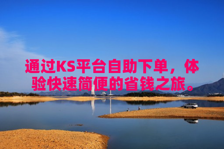 通过KS平台自助下单，体验快速简便的省钱之旅。