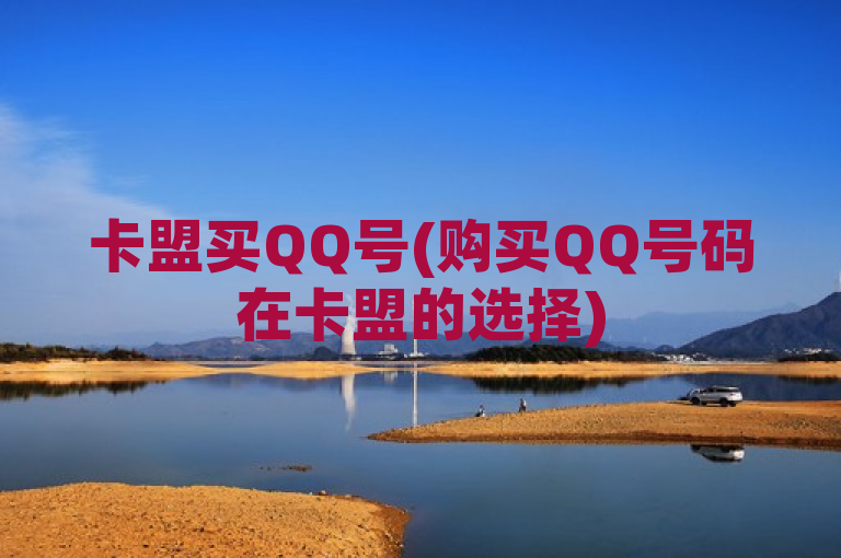 卡盟买QQ号(购买QQ号码在卡盟的选择)