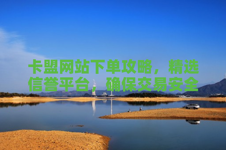 卡盟网站下单攻略，精选信誉平台，确保交易安全。
