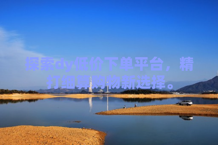 探索dy低价下单平台，精打细算购物新选择。