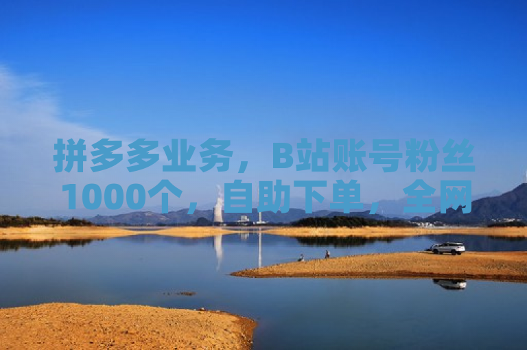 拼多多业务，B站账号粉丝1000个，自助下单，全网低价。