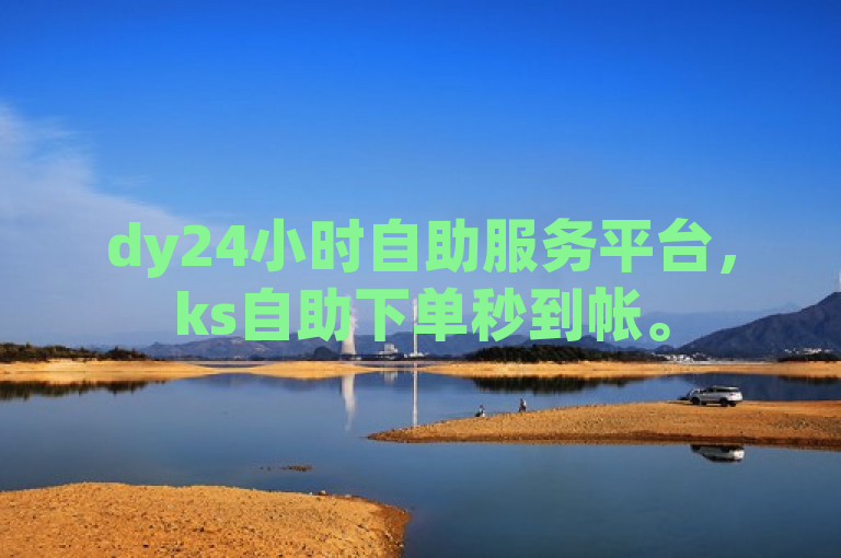 dy24小时自助服务平台，ks自助下单秒到帐。