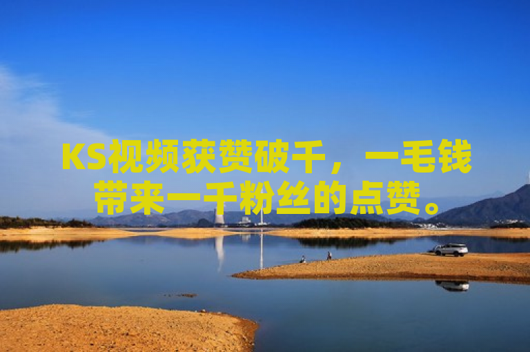 KS视频获赞破千，一毛钱带来一千粉丝的点赞。