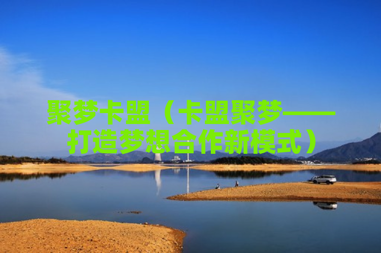 聚梦卡盟（卡盟聚梦——打造梦想合作新模式）