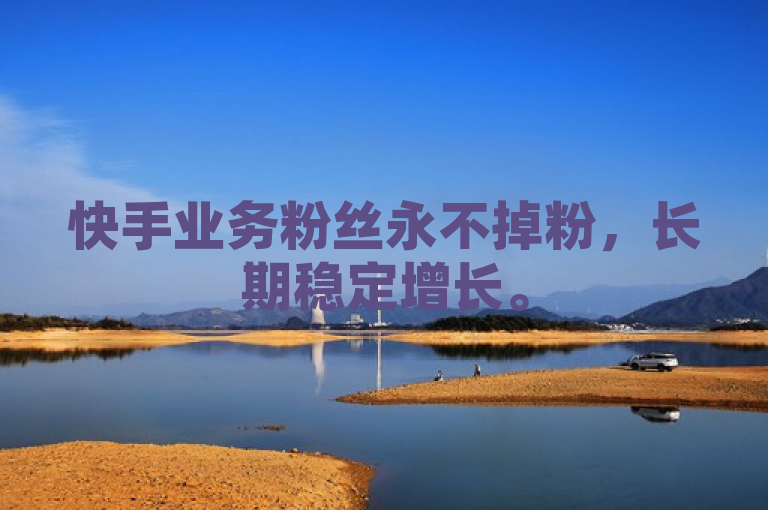 快手业务粉丝永不掉粉，长期稳定增长。