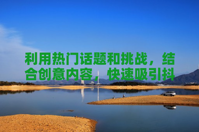 利用热门话题和挑战，结合创意内容，快速吸引抖音流量并转化为客户。