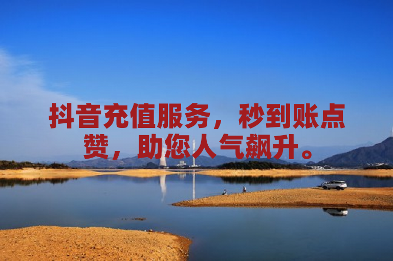 抖音充值服务，秒到账点赞，助您人气飙升。
