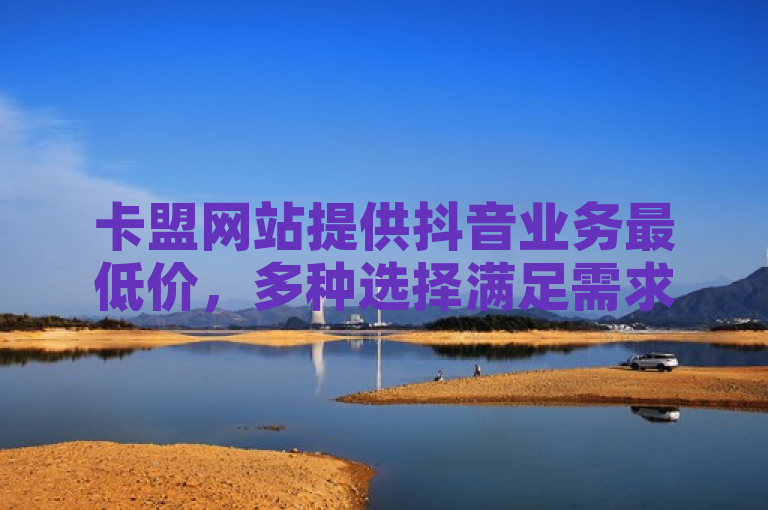卡盟网站提供抖音业务最低价，多种选择满足需求。