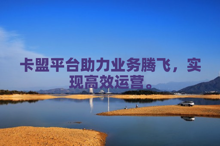 卡盟平台助力业务腾飞，实现高效运营。