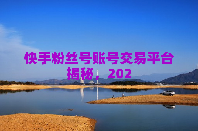 快手粉丝号账号交易平台揭秘，2025年必备知识！
