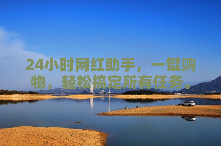 24小时网红助手，一键购物，轻松搞定所有任务。
