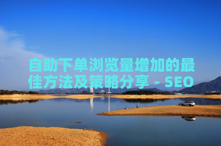自助下单浏览量增加的最佳方法及策略分享 - SEO编辑专家为您解密