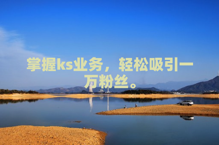 掌握ks业务，轻松吸引一万粉丝。