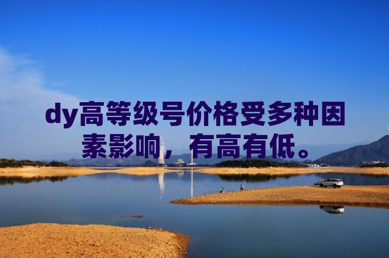 dy高等级号价格受多种因素影响，有高有低。