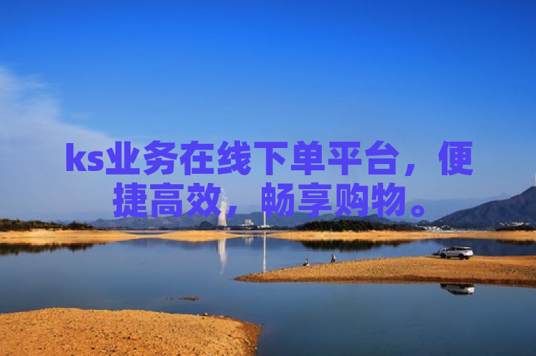 ks业务在线下单平台，便捷高效，畅享购物。