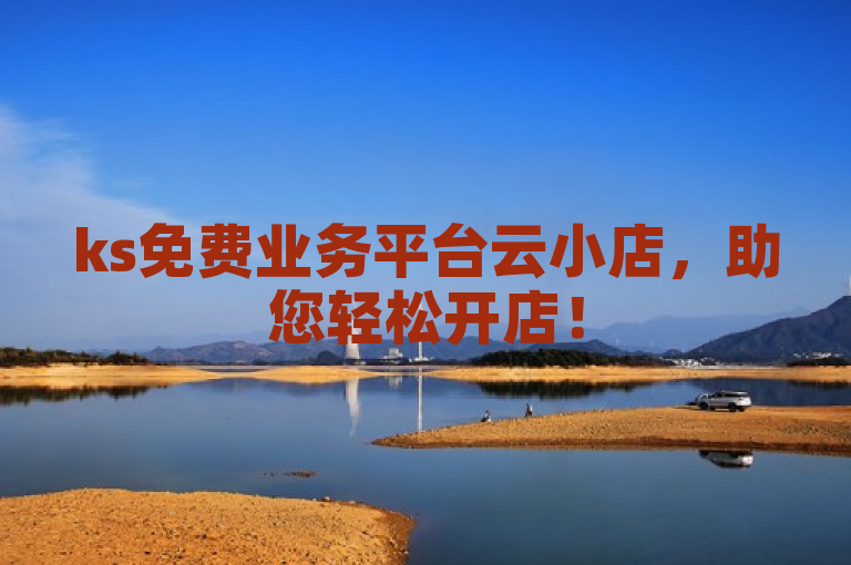 ks免费业务平台云小店，助您轻松开店！